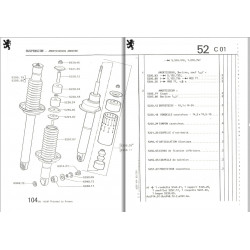 Paire d'amortisseurs arrière