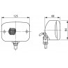 feu de recul 125x84x68mm