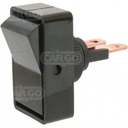 Rocker on-off switch, surface mounted