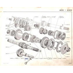 manicotto della frizione 21 denti ingranaggio overdrive