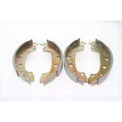 set of 4 rear brake shoes