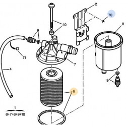 filtre à gasoil DK5ATE