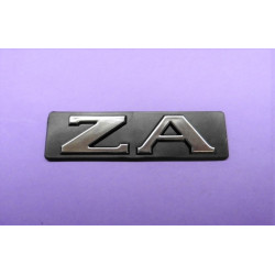 monogram "ZA"