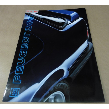catalogue de présentation 309 GTi 16