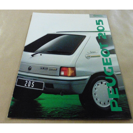 catalogue de présentation 205 Green1989