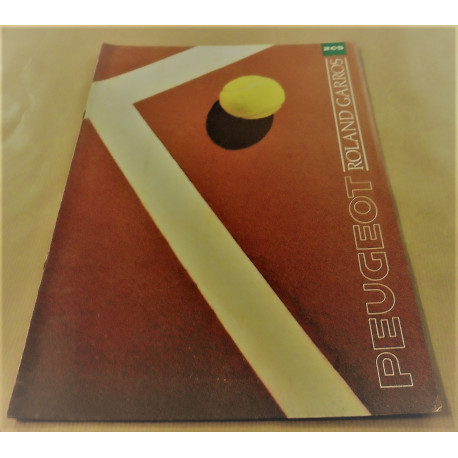 catalogue de présentation 205 Roland-Garros1989