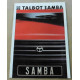 catalogue de présentation Samba1986