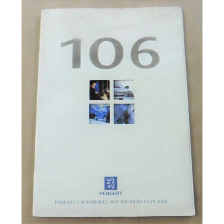 catalogue de présentation 106 1997
