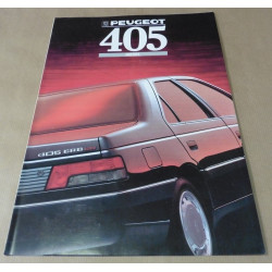 catalogue de présentation 405 GLD-GRD-GRDT-SRDT 1988