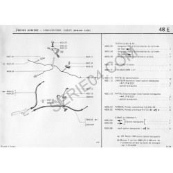 câble de frein arrière Berline
