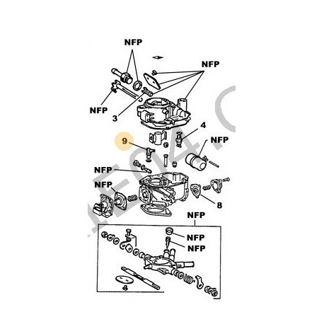 injecteur de pompe de reprise
