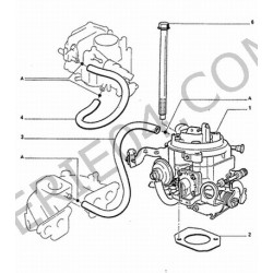 durite de réchauffeur de carburateur