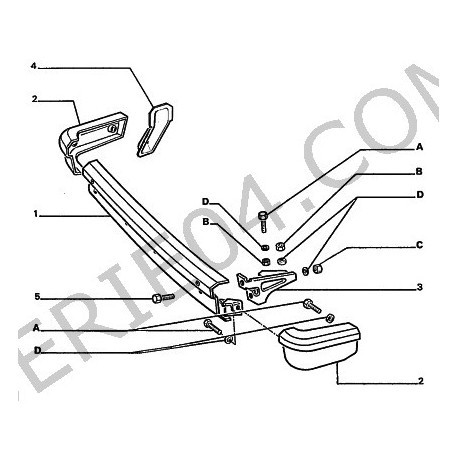 crosse de pare-chocs