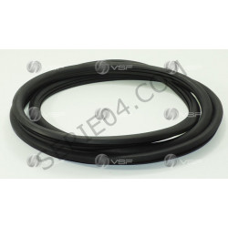 Rear window rubber seal