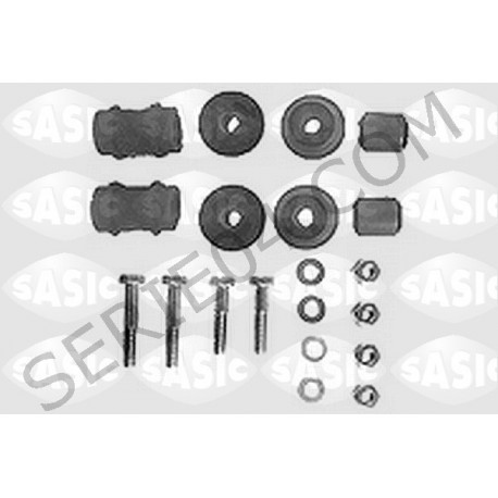 front axle kit with hardware bar Ø23