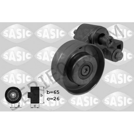 Alternator tensioner pulley