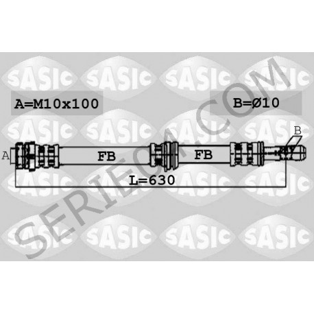 flexible de frein avant L630