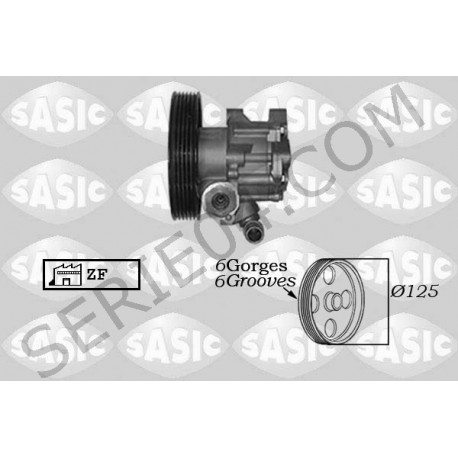 power steering pump, exchange-standard