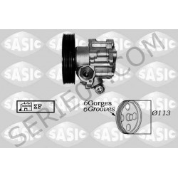 power steering pump, exchange-standard