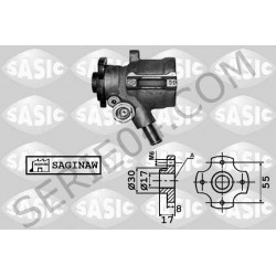 power steering pump, exchange-standard