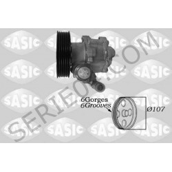 power steering pump, exchange-standard