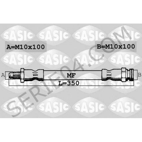 front brake hose 350mm length