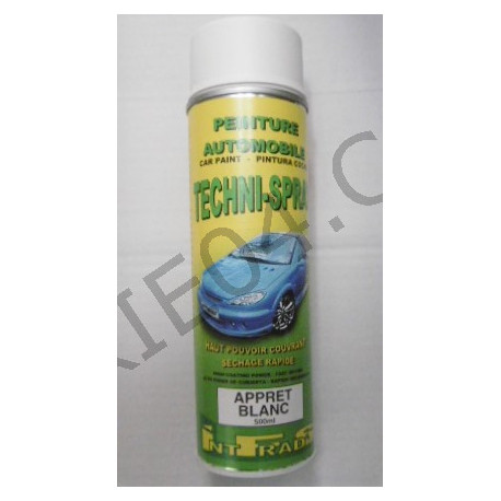 bombe de peinture appret gris 500ml