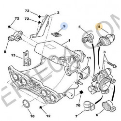 moteur régulation de ralenti TU3JP