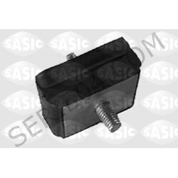 Rubber to support rear axle or exhaust
