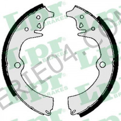 set of 4 rear brake shoes