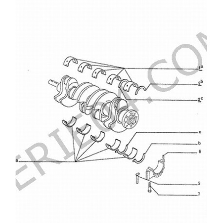 Set Cuscinetti Albero Motore Per ATU Explorer 50 Race GT Anno 2001-2012 - Foto 7