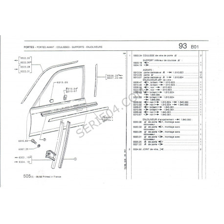 lécheur de vitre intérieur