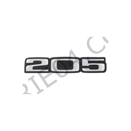 monogramme "205"