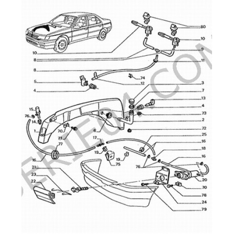 support de pompe lave-projecteur