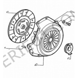 Kit d'embrayage Ø180 E1-G1