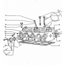 joint de culasse XUD9 ép1.36