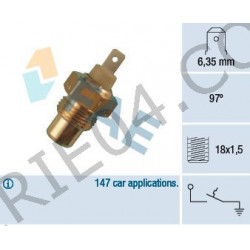 water temperature switch 97°