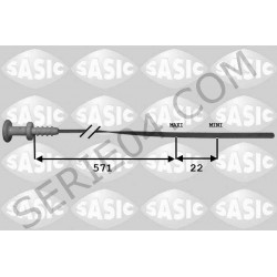 Engine oil gauge