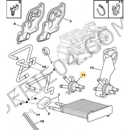 robinet de chauffage