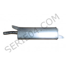 rear exhaust silencer