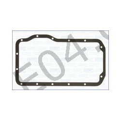 Engine oil sump gasket