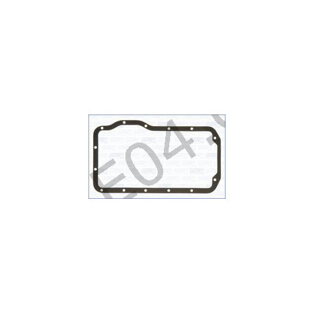 Engine oil sump gasket