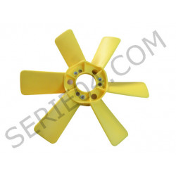 Plastic fan