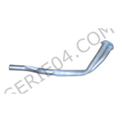 front exhaust pipe double outlet