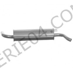 rear exhaust muffler