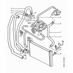 durite de refroidissement XU9M-XU5M-XUC