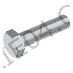 hexagonal head screw, for fixing the steering link (head to be modified)