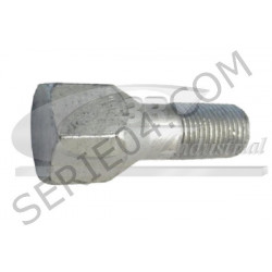 Wheel mounting screw