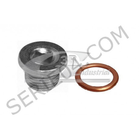 Engine oil drain plug