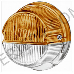 paire de cabochons de clignotant et position Ø78